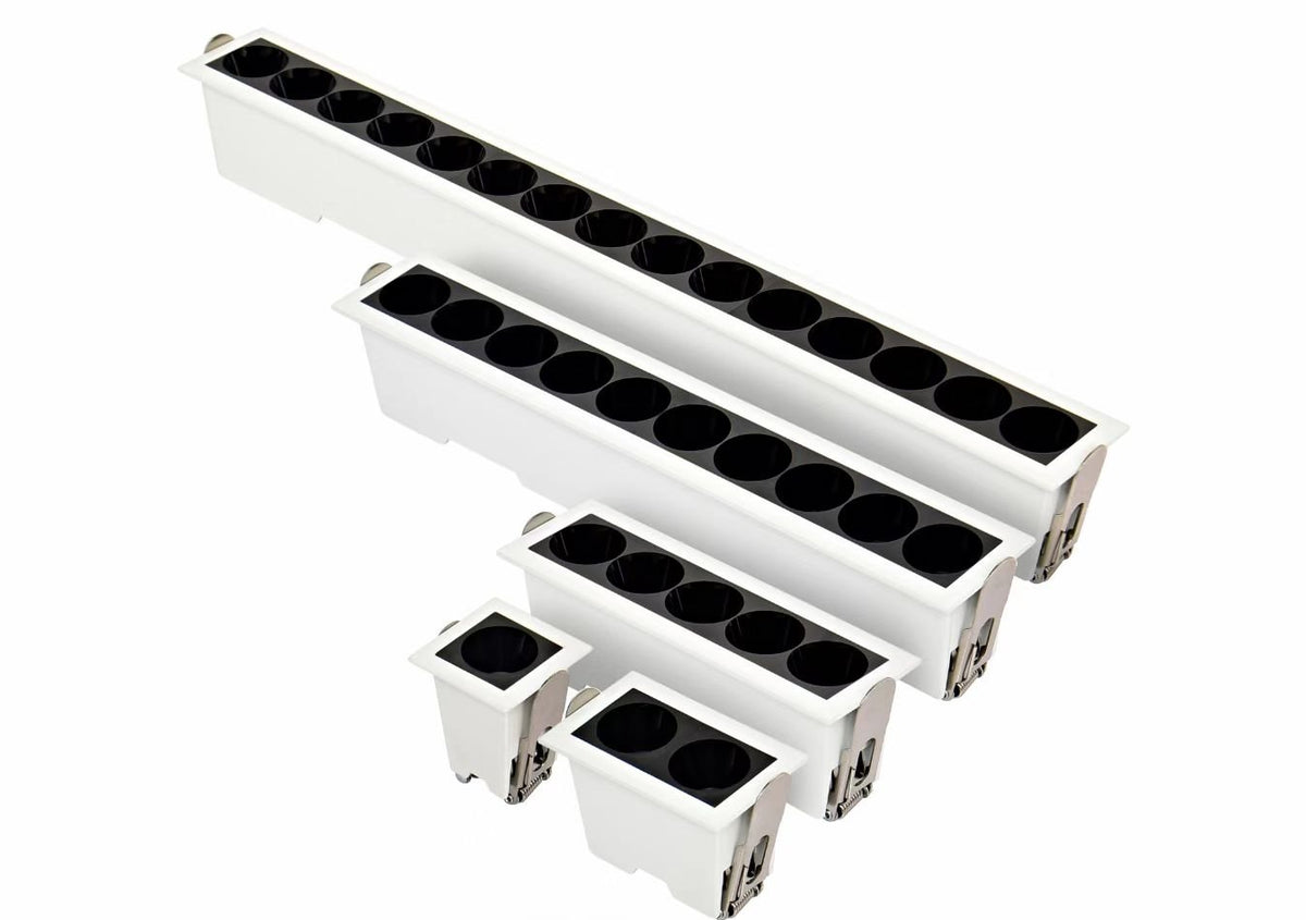 Linear Grille Light, Black, 5 Heads 10W